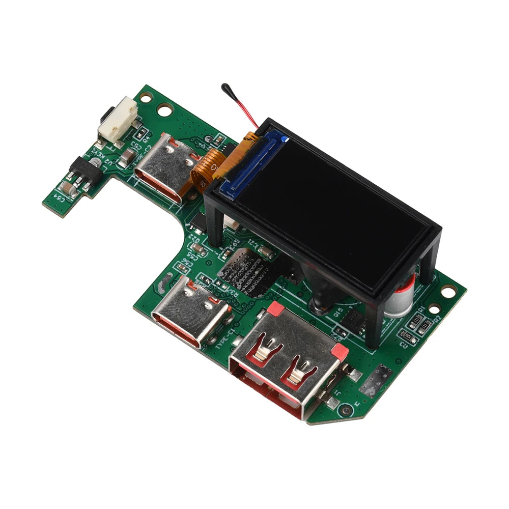 45W 2S 65W 3S Fast Charging Module with TFT Display PD QC Compatible DIY Power Bank Circuit Board for Portable Chargers