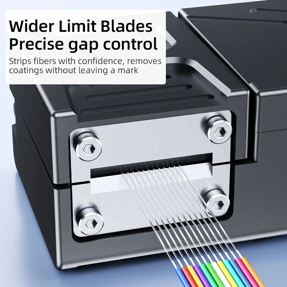 SAIVXIAN U9 Fiber Thermal Stripper Pliers Heated Optical Wire Stripping Slitter Ribbon Fiber Hot Stripper Cable Fusion Tool
