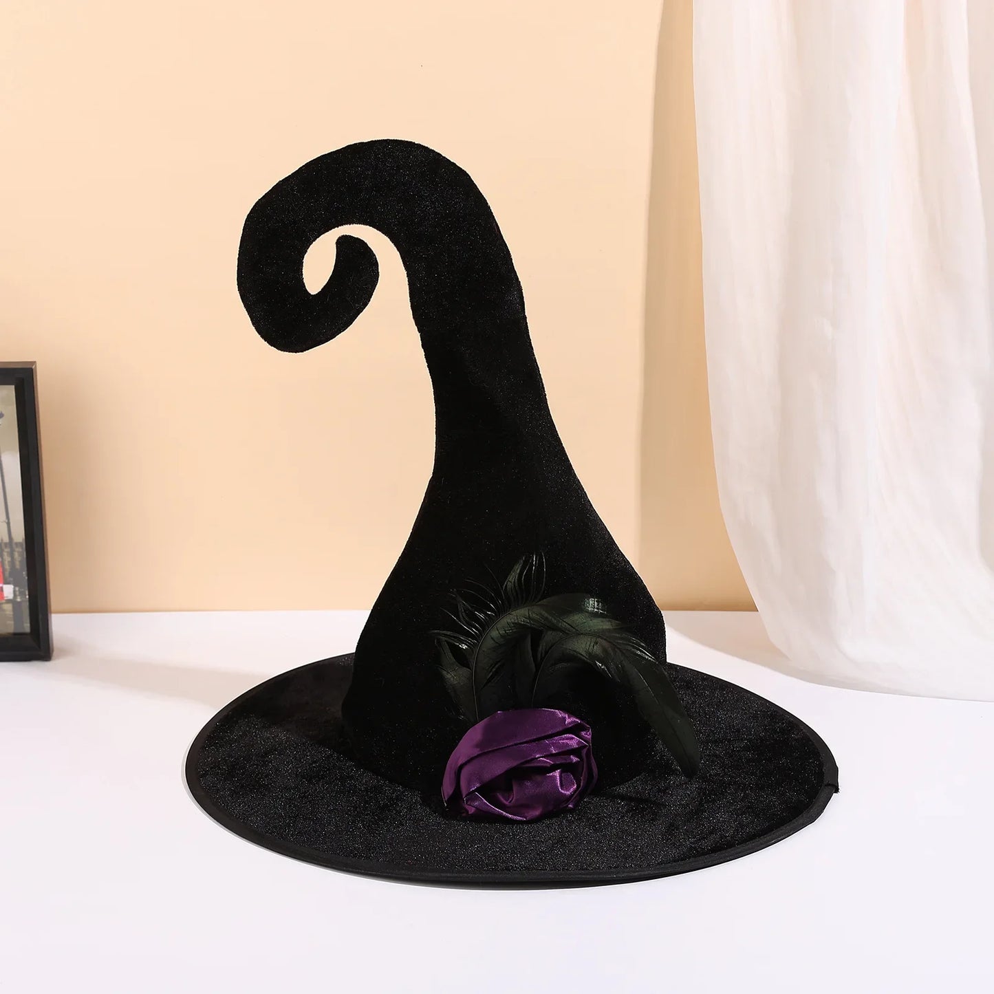 Witch Hat Halloween Costume Dress Up Festival Ghost Cosplay Costume Halloween Party Funny Dress up Props