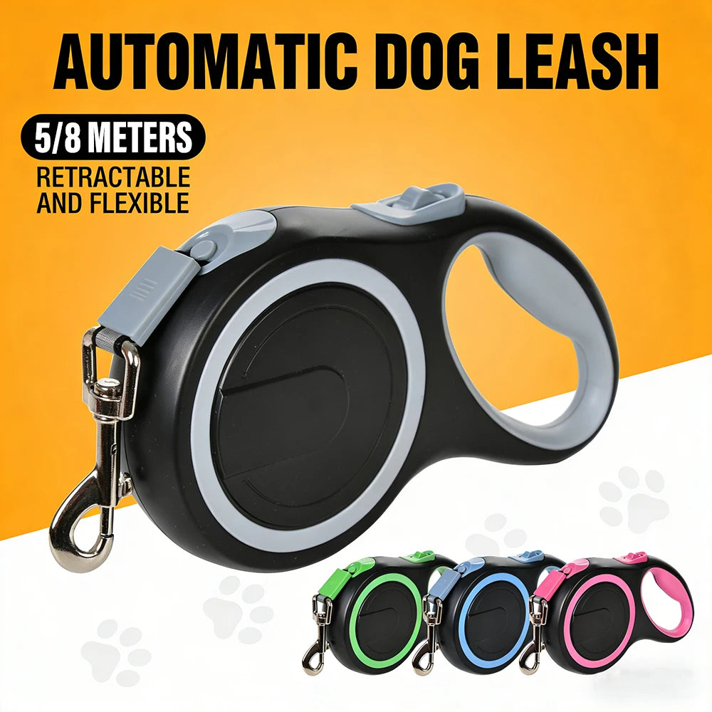 Pet Dog Leash 5m 8m 50kg Retractable Roulette Collar for Small Large Dogs Accessories Adjustable Outdoor Labrador Lead Strap