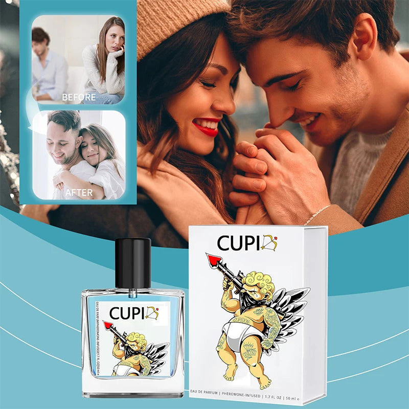 Cupid Perfume Original Cologne Perfume Natural Contain Pheromone Lasting Fragrance Floral Plant Fragrance Fresh Charm Perfume
