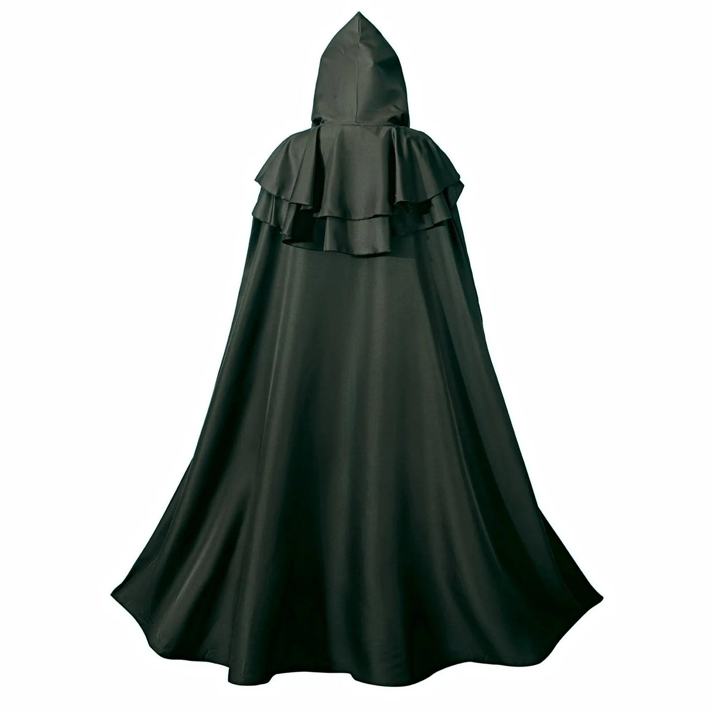 Halloween Hooded Capes For Adult Long Cloaks Cosplay Costumes Witch Red Black Purple Green Grim Reaper Cape For Women Men