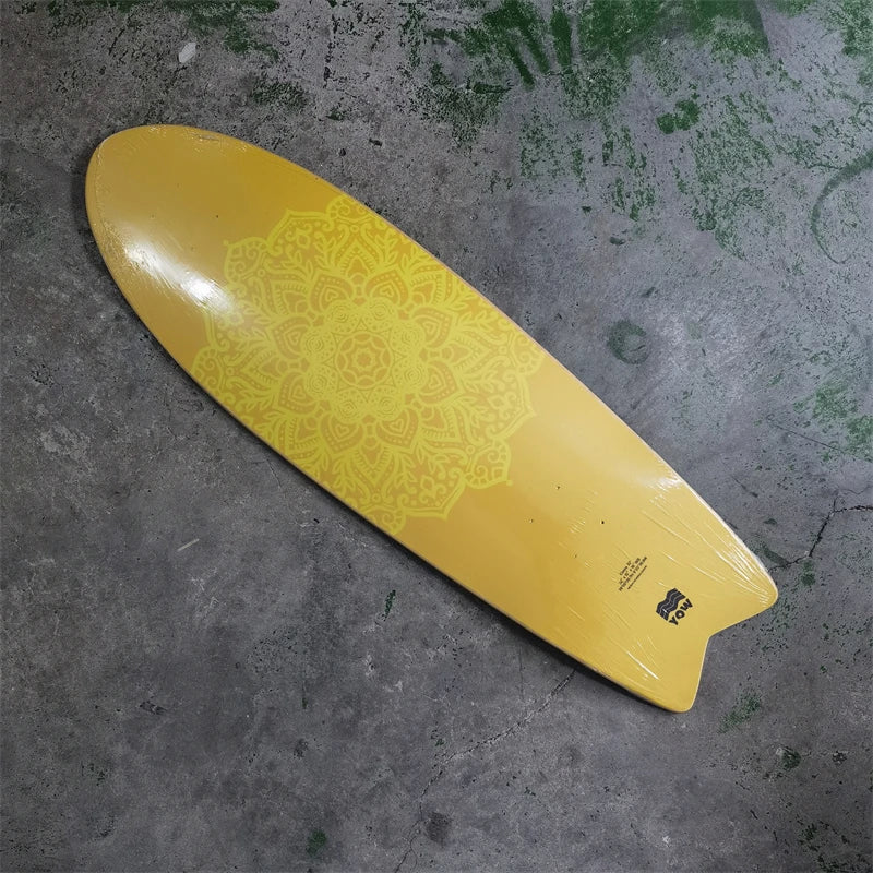 land surf YOW skateboard longboards whole kits good quality spring system branded with trucks wheels bearings and tool