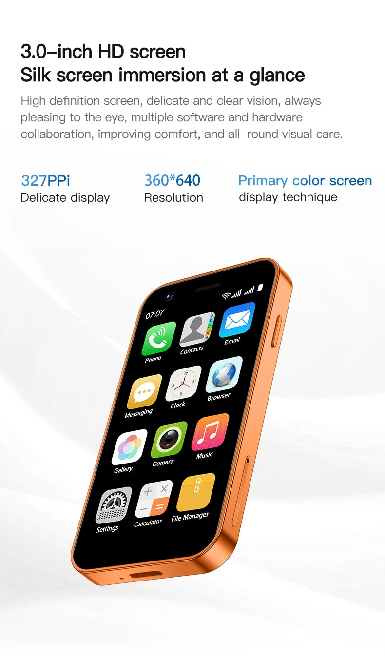 SERVO 18SE MINI Android Pocket Smartphone 2 SIM Standby 3.0" Screen 2GB+16GB WhatsAPP WiFi 3G WCDMA Super Small Smart Cellphones