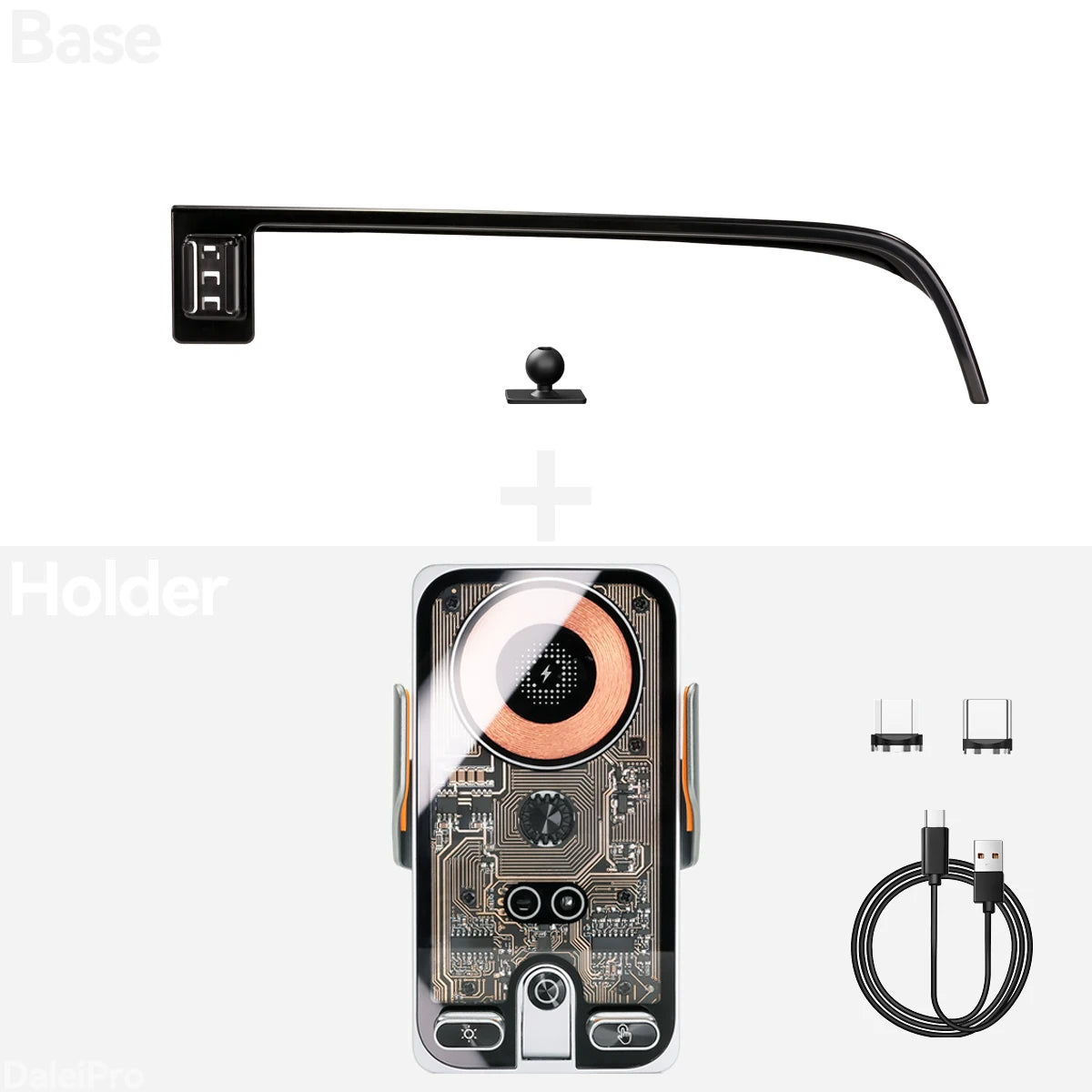 For Jaecoo J8 2024 2025 2026 Car Phone Holder Screen Fixed Clip Wireless Charger Phone Mount Qi Car Phone Charger Mounts Base