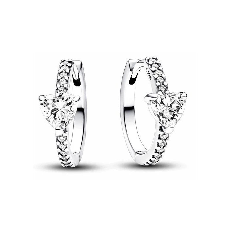 925 Silver Stud Earrings Hoop Earrings For Women Rose Flower Strawberry Butterfly Daisy Earrings Set Fashion Jewelry Gift