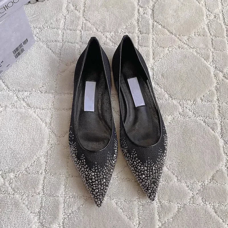 2026 European and American Women's New Mesh Pointed High Heels Shallow Mouth Sexy Fashion Shoes