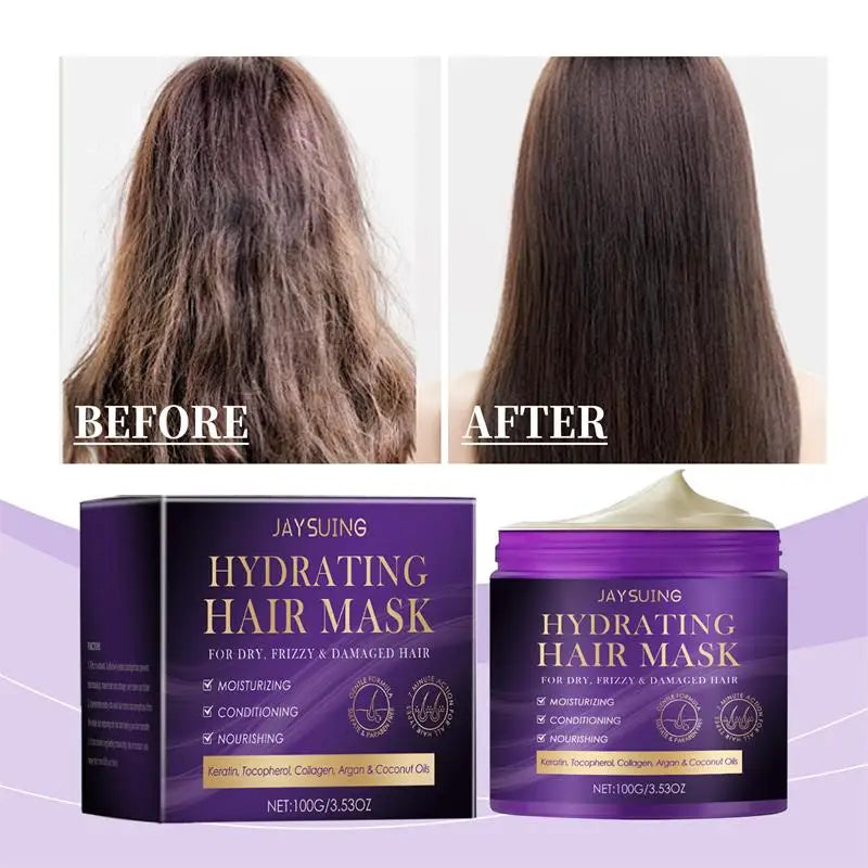 Magical Keratin Hair Mask 5 Seconds Repair Damaged Frizzy Hair Soft Smooth Shiny Nutrition Deep Moisturize Nourishing Hair Care