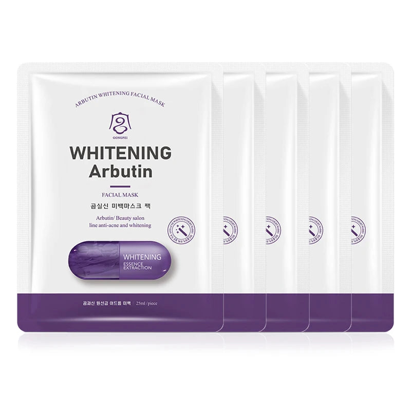 GONGPEI Whitening Face Mask Moisturizing Anti Wrinkles Anti-Aging Nicotinamide Vitamin C Facial Masks Korean Skin Care Cosmetics