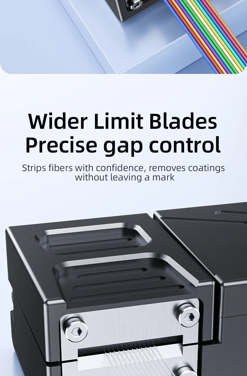 Fiber Thermal Stripper Pliers Heated Optical Wire Stripping Slitter Ribbon Fiber Hot Stripper Cable Fusion Tool SAIVXIAN U9