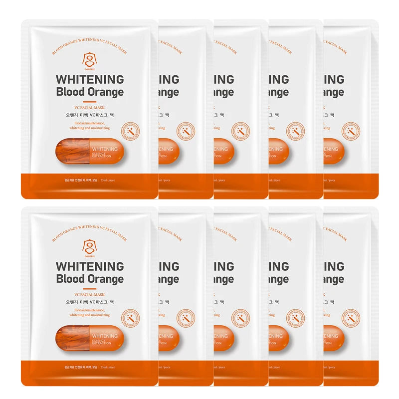 GONGPEI Whitening Face Mask Moisturizing Anti Wrinkles Anti-Aging Nicotinamide Vitamin C Facial Masks Korean Skin Care Cosmetics