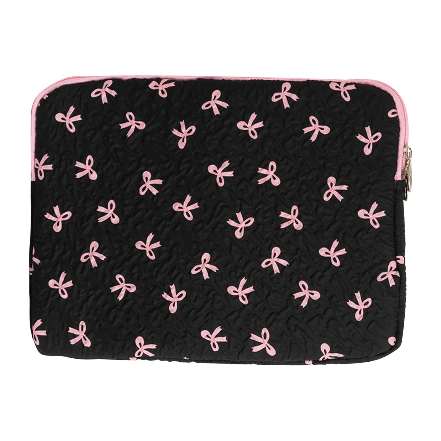 Flower Printed Laptop Sleeve Case Bag for Quilted Protective Laptop Case Computer Sleeve Clutches for 11-15 Inch Laptop Tablet