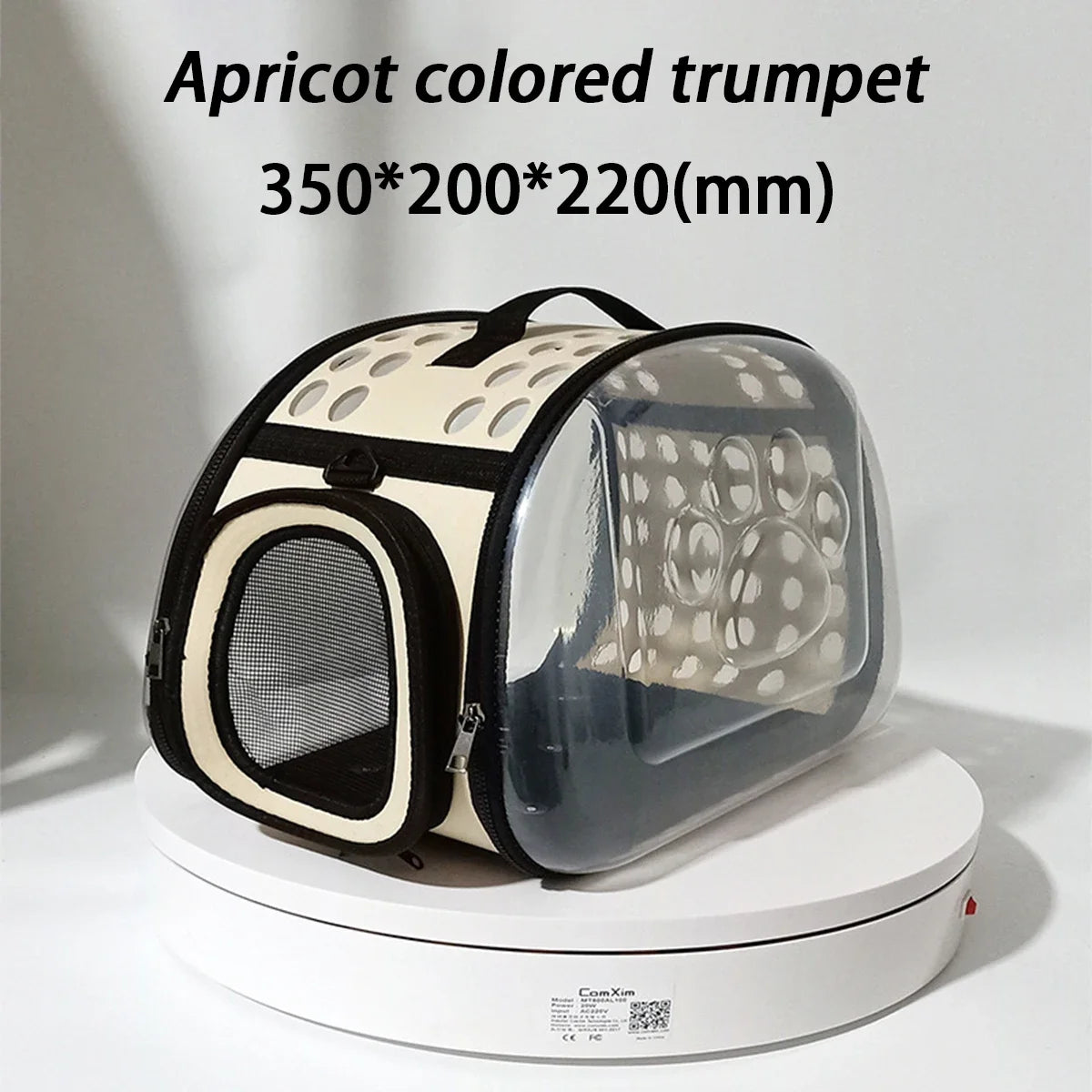 Pet Shoulder Bag Cat Carrier Outdoor Travel Breathable Handbag Puppy & Kitten Capsule Transparent Portable Shoulder Strap Bag