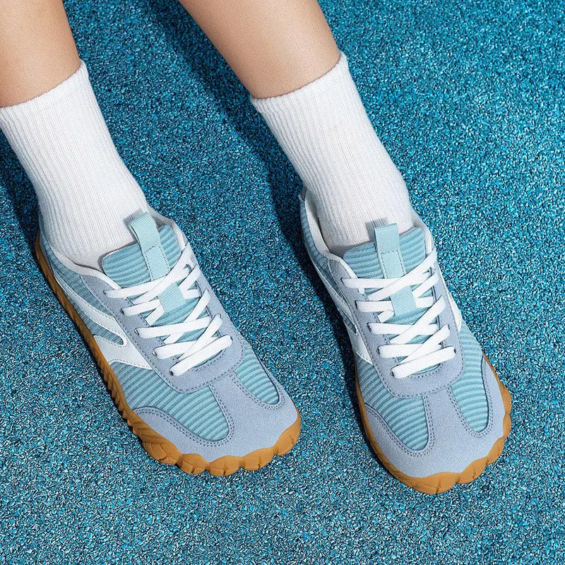 New Wide-toe Men's Shoes Casual Soft Sole Wide-Toe Shoes Walking Sneakers Breathable Mesh Comfortable Barefoot Shoes Big Size 48