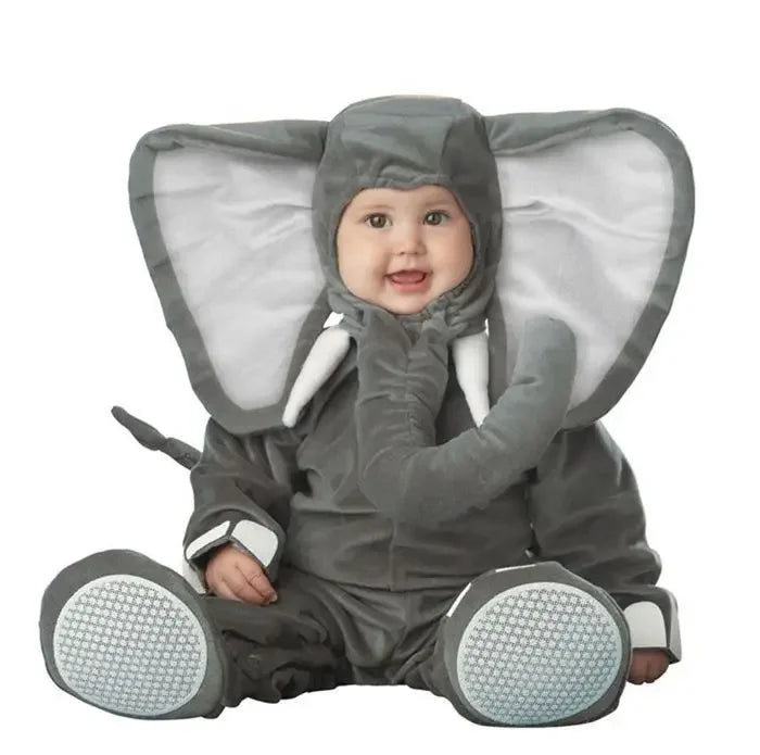 Halloween Costume Baby Boy Clothes Girls Monkey Polar Bear Romper Kids Clothing Set Baby Hat Socks Toddler Set