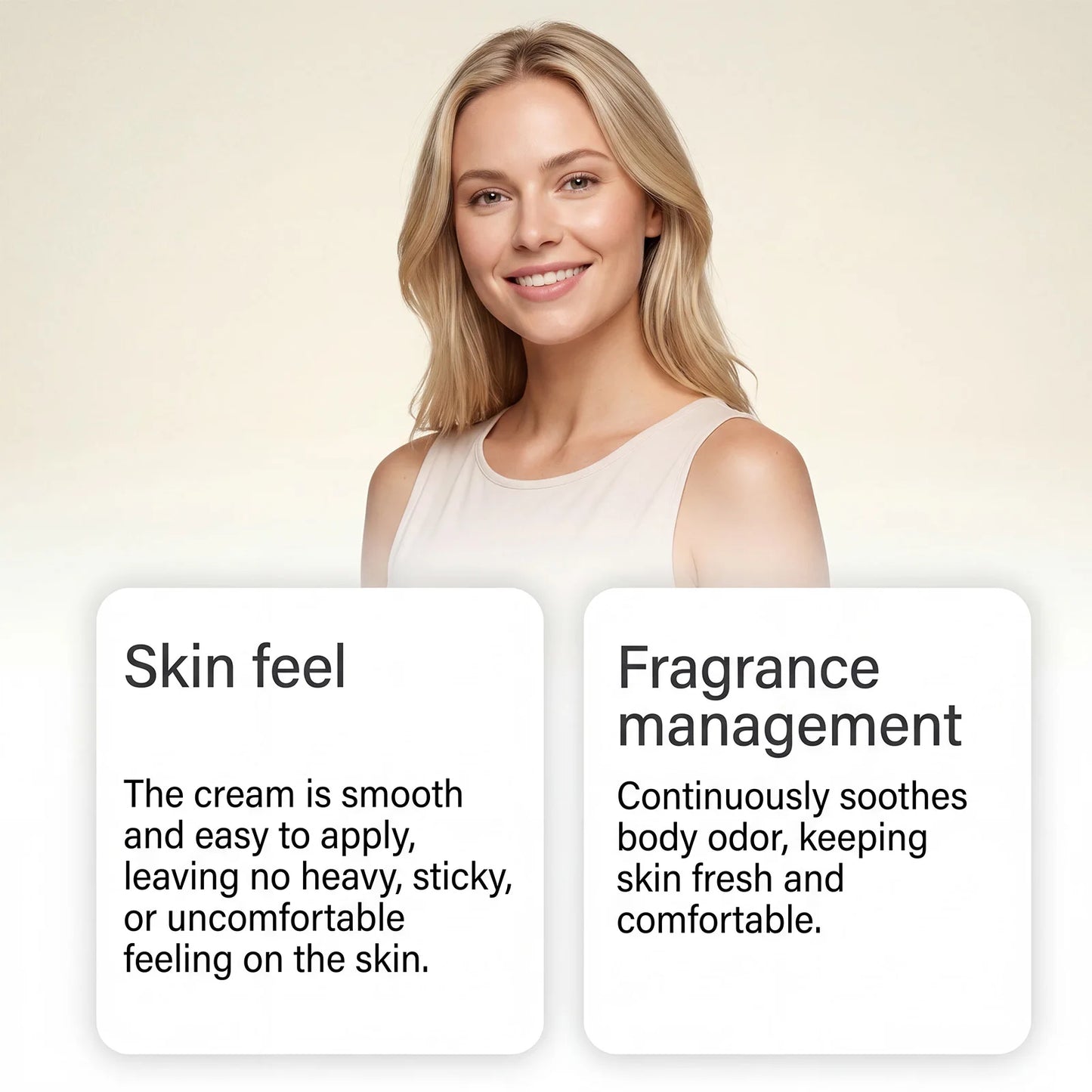 Vanilla Deodorant Stick Armpit Antiperspirant Odor Eliminator Brightening Skin Care Products Kojic Acid Turmeric Deodorant 83g