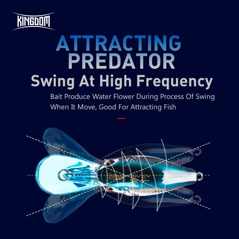 Kingdom Crankbaits Fishing Lures  5g 37mm Slow Sinking Minnow Swing Small Cranks Artifical Baits Hard Wobblers For Bass Trout