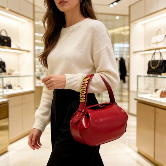 Trendy Design Diaper Bag Crossbody Handbag Women Casual Simple Vintage Commuter Solid Color Elegant