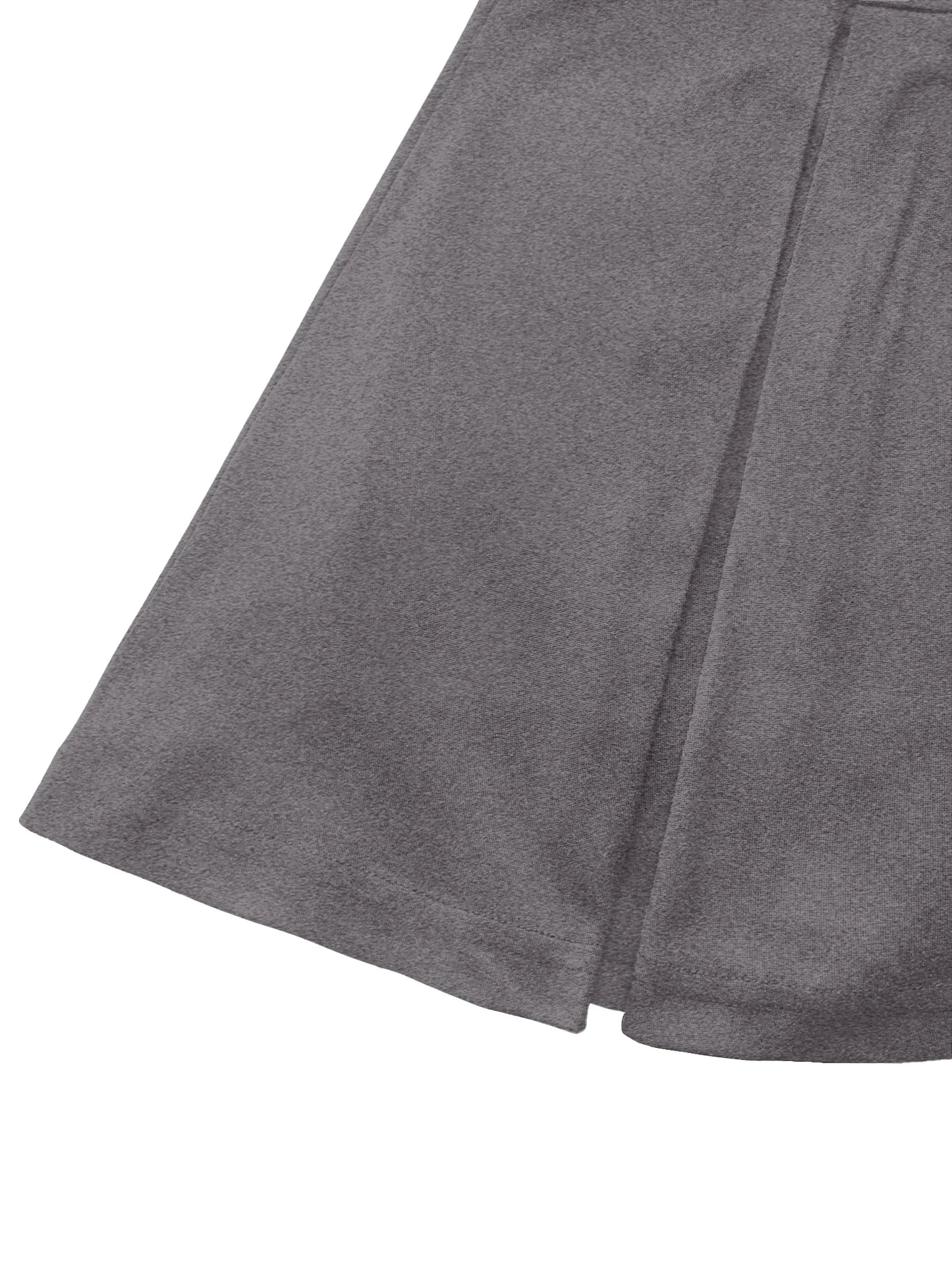 High Waisted Flowy Skort with Built-in Shorts, A-Line Tennis Skirt, Quick-Dry Workout & Casual Wear