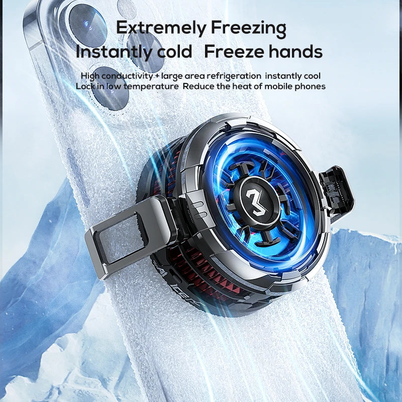 MEMO CX08 CX16 High-Power Strong Cooling Semiconductor Mobile Phone Cooler Radiator with Magnetic Attachment & Clamp