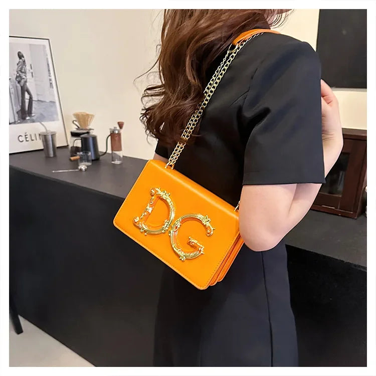 Leather Diaper Bag Vintage Textured Retro Square Satchels Shoulder Bag For Women Trendy Fashionable Large Capacity