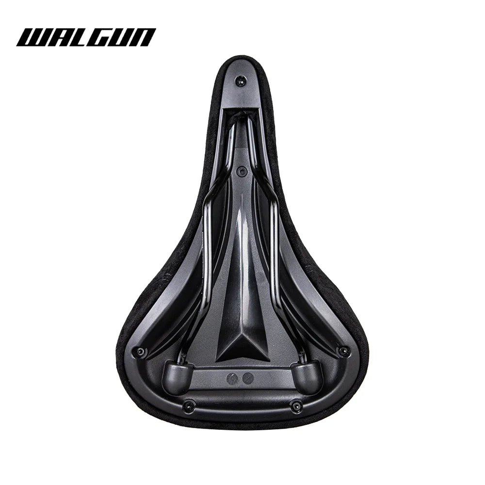 WALGUN BMX Bicycle Saddle Dirt Jump Cruiser Bike Seat with Embroidery Freestyle Racing Dowbhill Saddle MTB 265*170 Cycling Parts