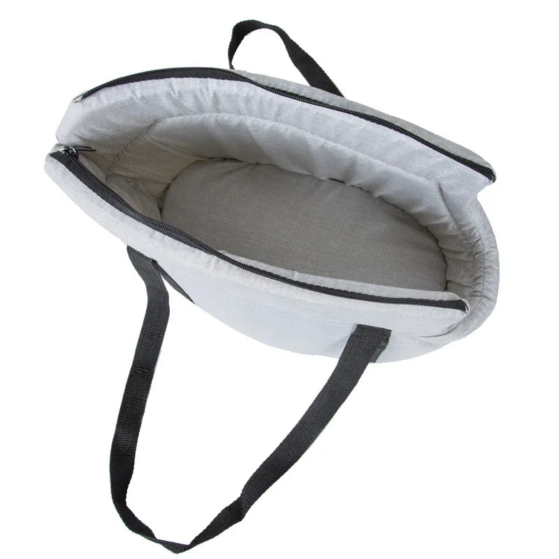Collapsible Single Shoulder Pet Bag Pet Outdoor Backpack Double Shoulder Bag Dog Cat Crossbody Bag Car Ventilated Pet Backpack