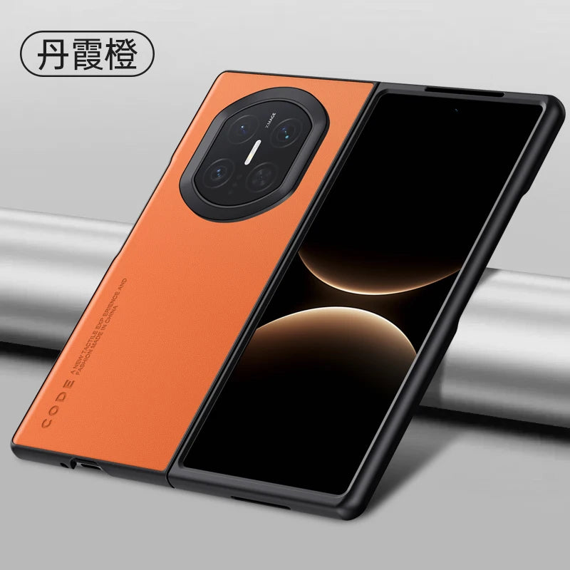 Case For Huawei Mate X7 Luxurious PU Leather Camera Protection Anti-fall Cover For Huawei Mate X7 Shockproof Bumper Funda