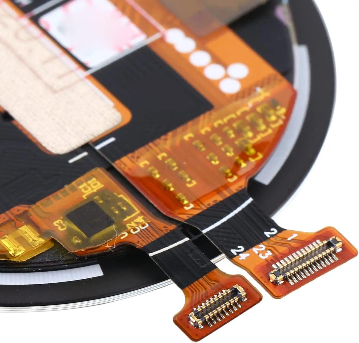 100% Test For Huawei GT2E LCD Display with Frame GT2E 46mm HCT-B19 Watch Touch Screen Digitizer Assembly Replacement
