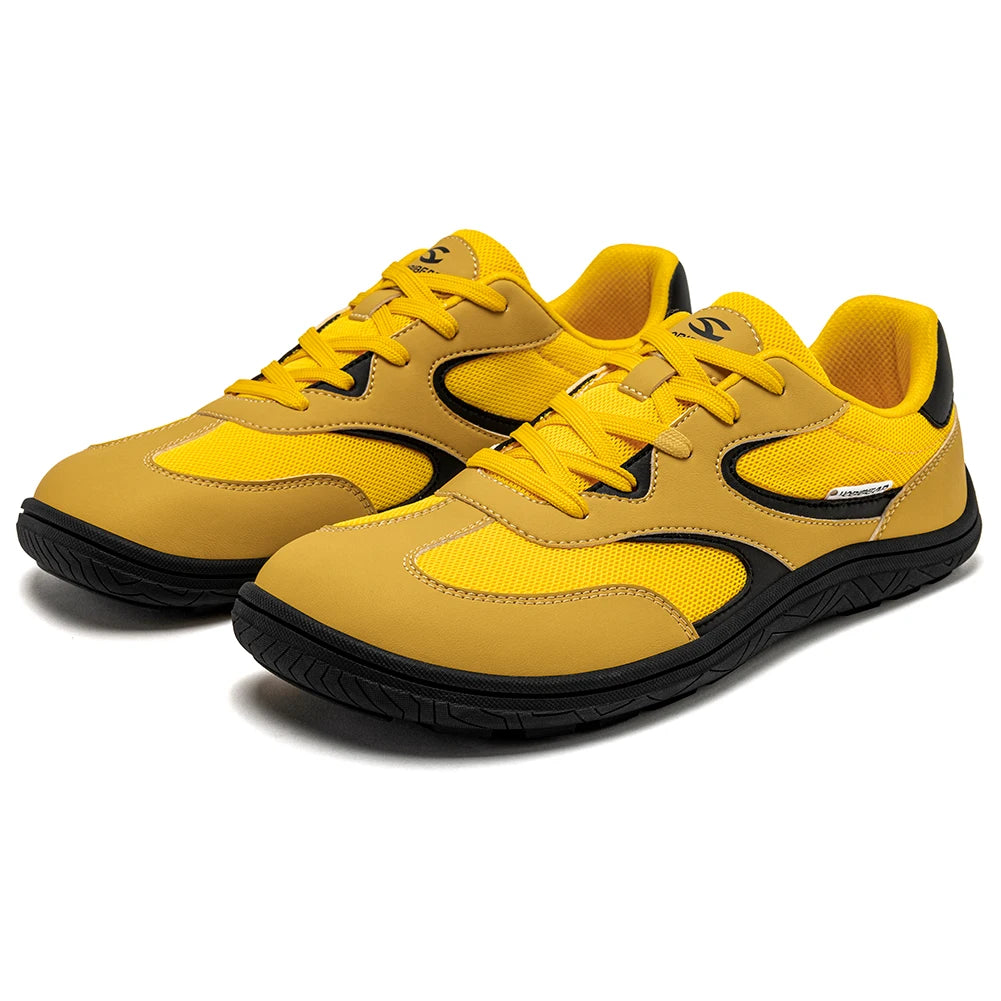 HOBIBEAR Unisex Barefoot Shoes Wide Width Minimalist Sneakers Zero Drop Classic Retro Outdoor Walking Shoes for Men Women
