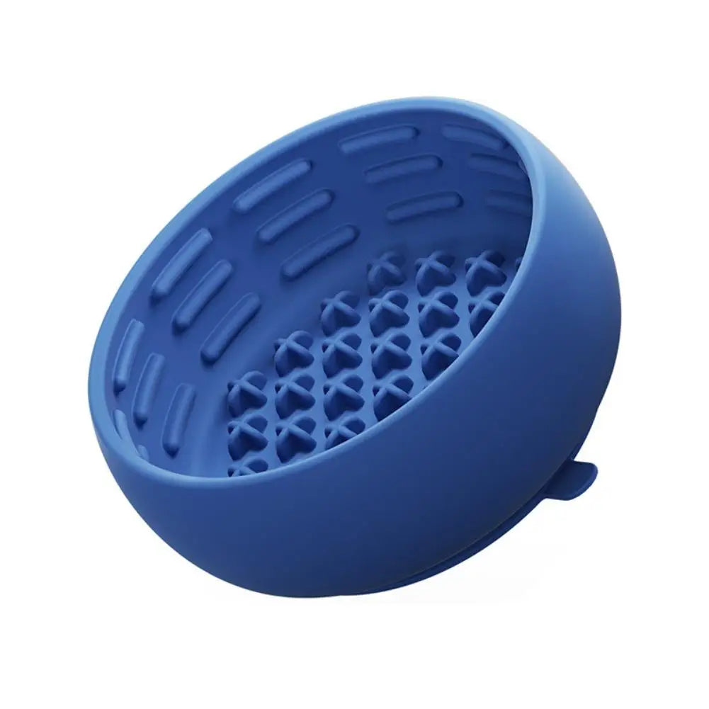 Unique Slow-feeding Reducing Dog's Overeating Bloating Dog Bowl Non-slip Anti-spill Pet Silicone Tableware Portable Feeding Bowl