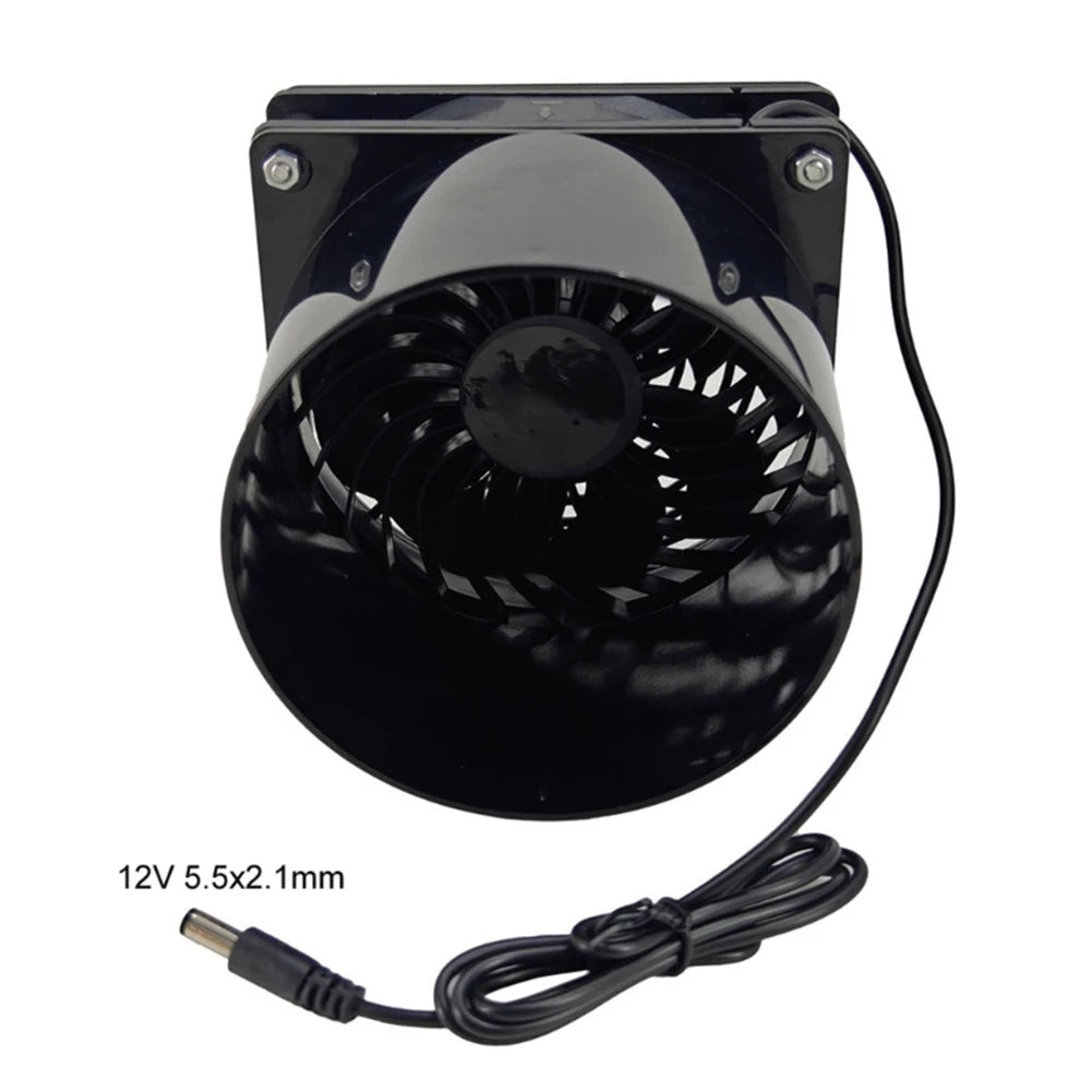 Pet Comfort Exhaust Fan Solar Compatible Fan Air Circulation Fan For Kitchen Cooling System Versatile For Homes