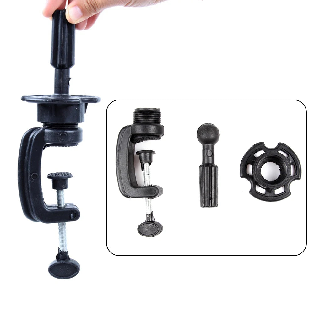 Nunify 21-25Inch Canvas Block Head Mannequin Adjustable Wig Stand Tripod With Rotatable Head Holder For Hairdressing Exhibitions