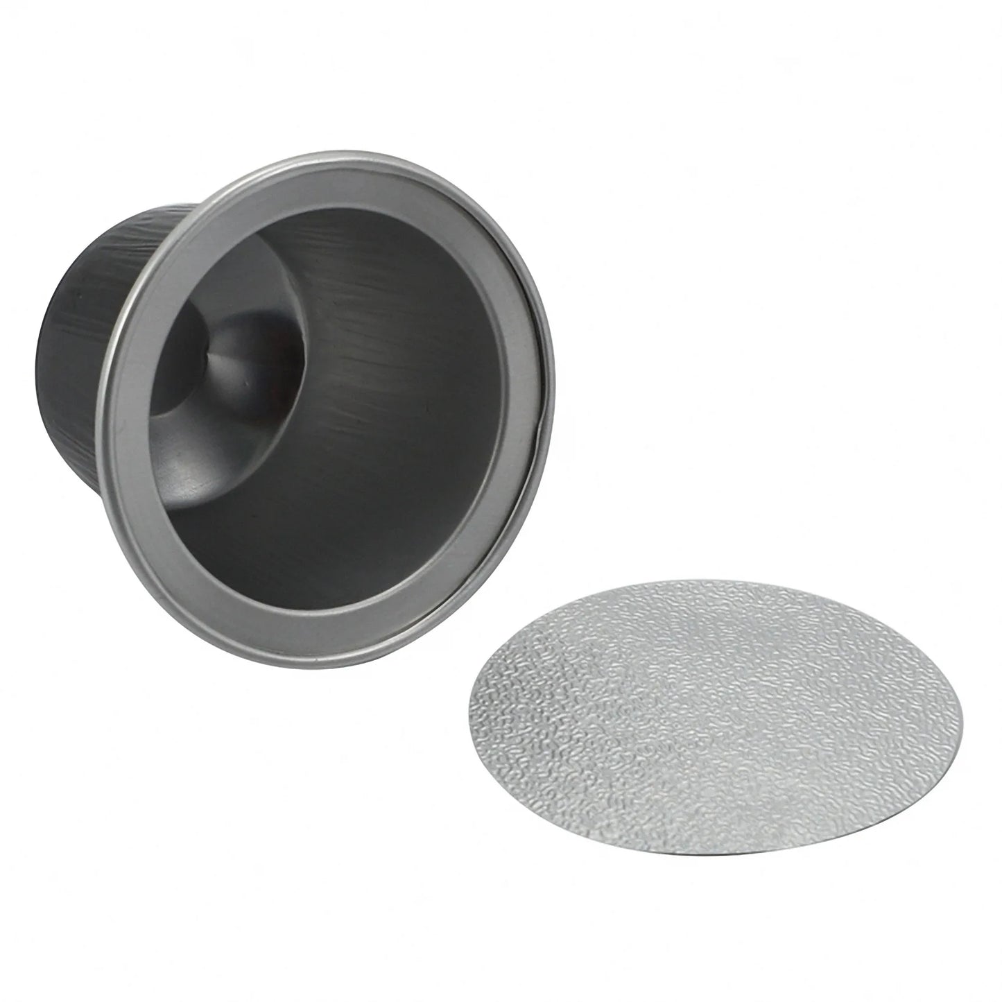 A98I-250Sets Refillable Coffee Capsules Cup Disposable Coffee Capsules Packaging Cafe Supplies For Nespresso Black