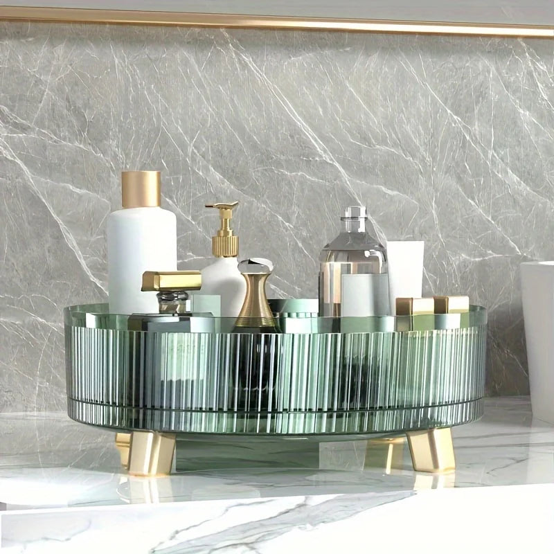 1PCS Makeup Organizer, 360 Rotating Makeup Organizer, Make Up Organizers and Storage, Large-Capacity Round Perfume Organizer,