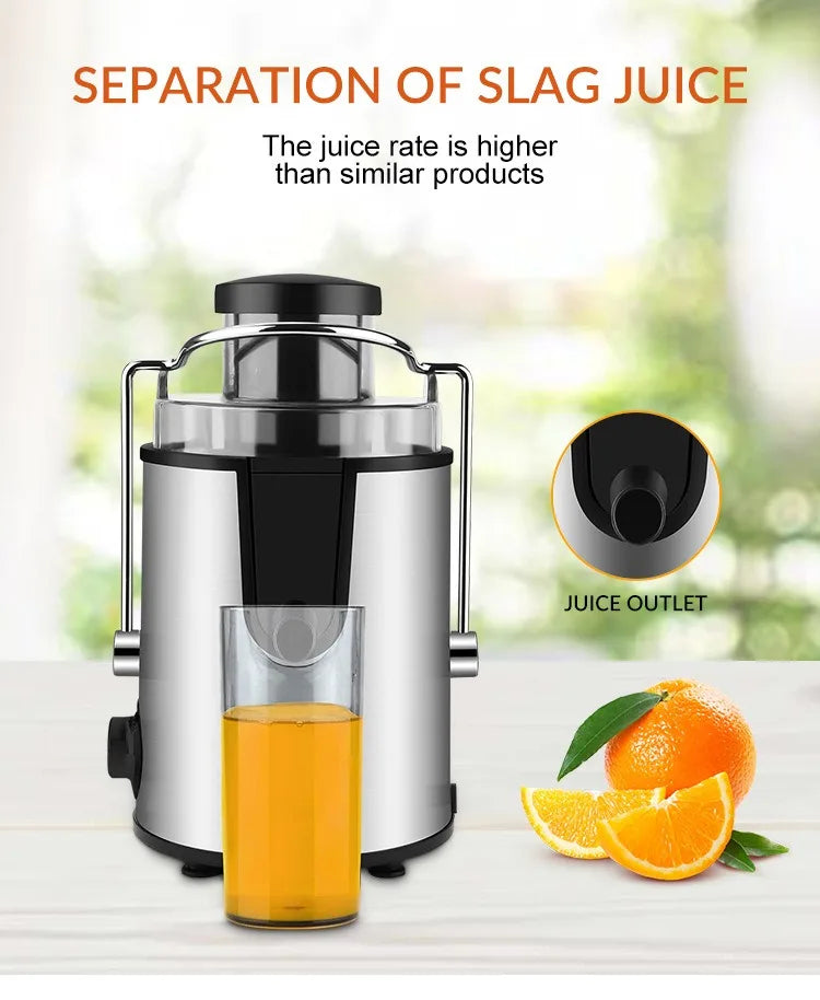 Juice Extractor Professional Juicer Machines Large Capacity caliber slag separation electric automatic multi-function juicer