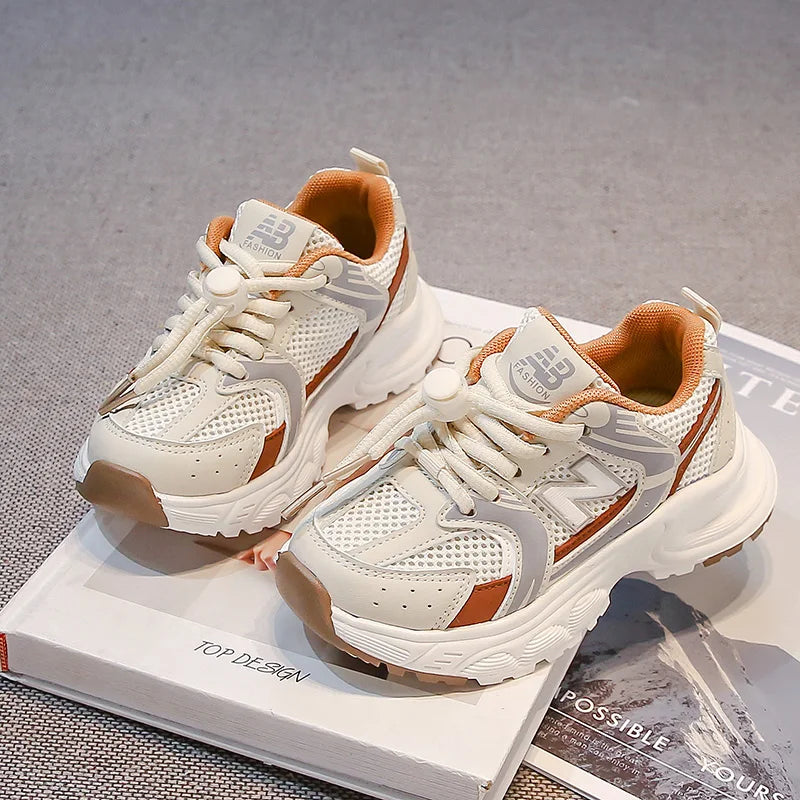 2026 Summer Children Boys Girls Non-Slip Lightweight Sports Casual Shoes Kids Toddler Unisex Breathable Lightweight Sneakers