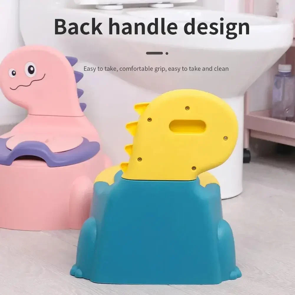 Baby Toilet Seat Cartoon Dinosaur Type Thickening Plastic Child Special Potty Urinals Infant Boys and Girls Toilet Supplies