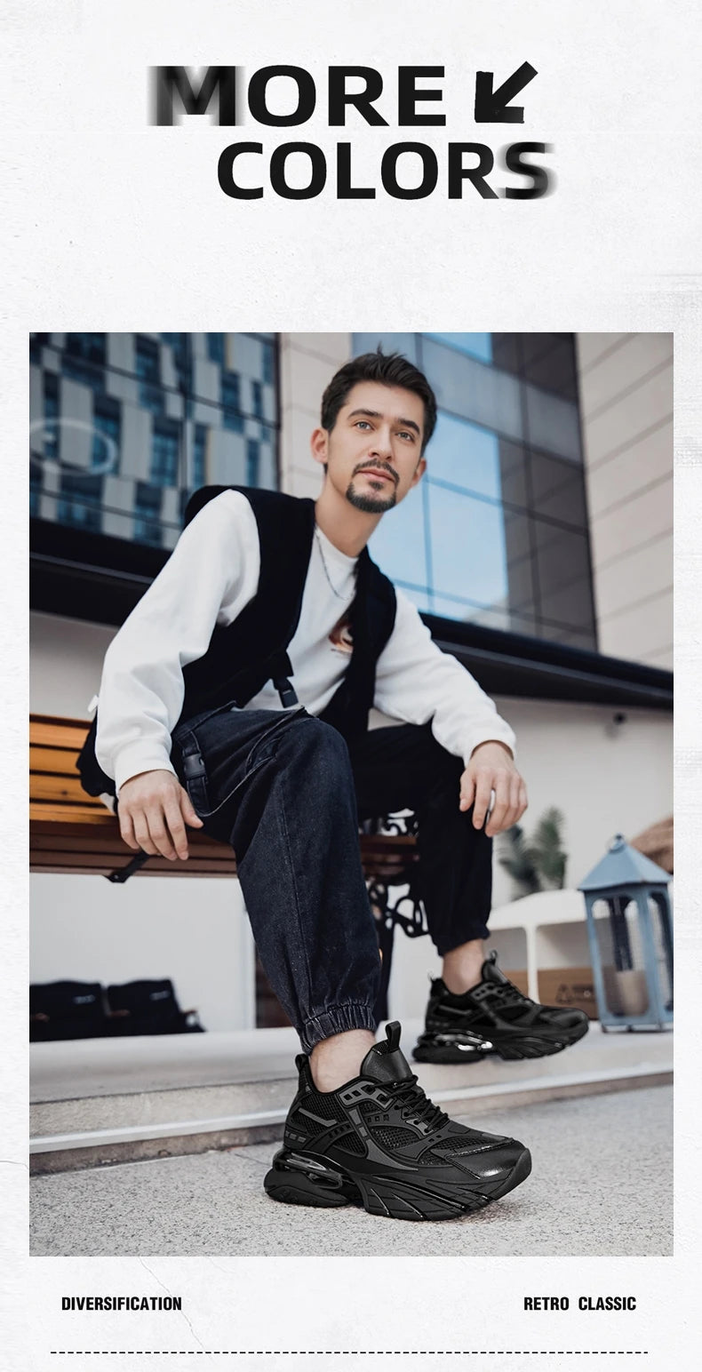 High Quality Casual Sports Elevator Shoes Height Boosting Dad Shoes for Men Hidden Heels Increase Insole 8CM Unisex Lift Sneaker