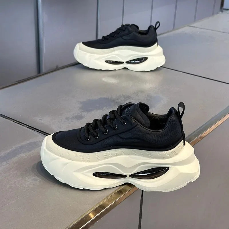 New High Quality Trendy Brand Casual Men Sneakers Fashion Comfortable Running Sport Shoes Outdoor Walking Platform Shoes for Men