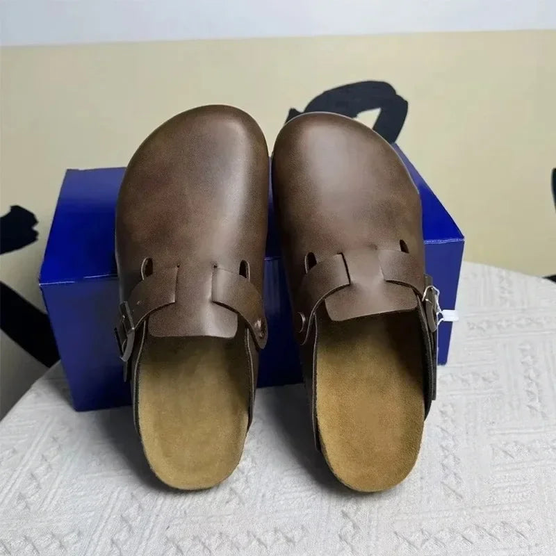 New High quality new outdoor sandals in Boston style, men's and women's fashionable summer sandals are fully matched sandals