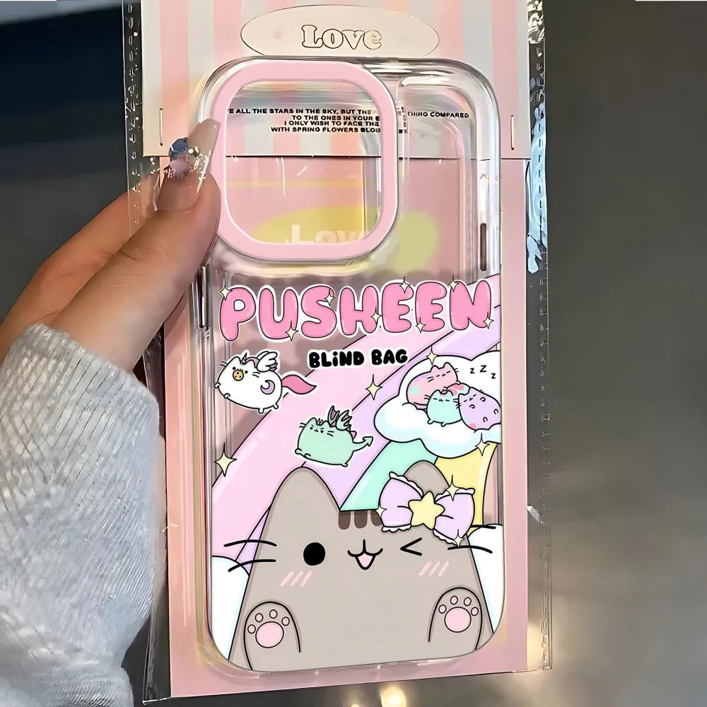 P-Pusheens Cat Phone Case for Xiaomi Mi 15T 15 14 13 12 11 10 10T 14T Poco M7 X6 F7 F5 F4 X7 X4 NFC Lite GT Pro Ultra 4G 5G