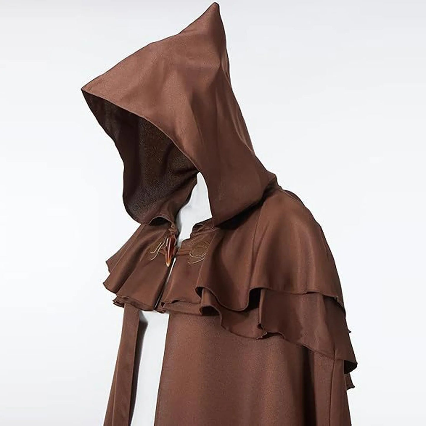 Halloween Hooded Capes For Adult Long Cloaks Cosplay Costumes Witch Red Black Purple Green Grim Reaper Cape For Women Men