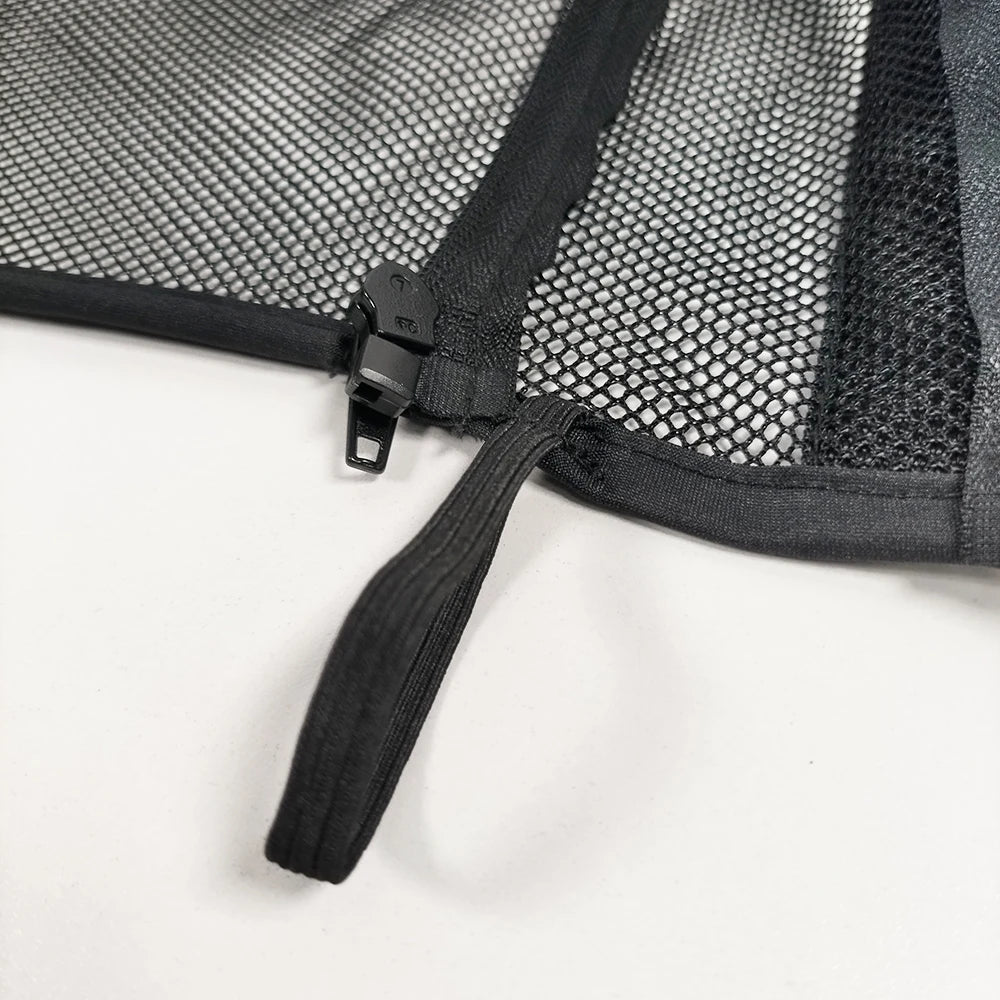 Footrest For Cybex Mios/2/3 Buggy Foot Support Net Mesh Structure With Zipper Reflective Strip DIY Baby Stroller Accessories