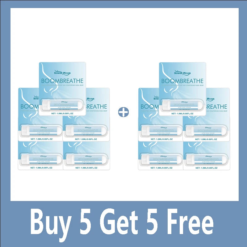Herbal Soothing Inhaler Cleaning Nasal Improve Discomfort Gentle and Non-irritating Nasal Inhaler Long-Lasting Refreshing