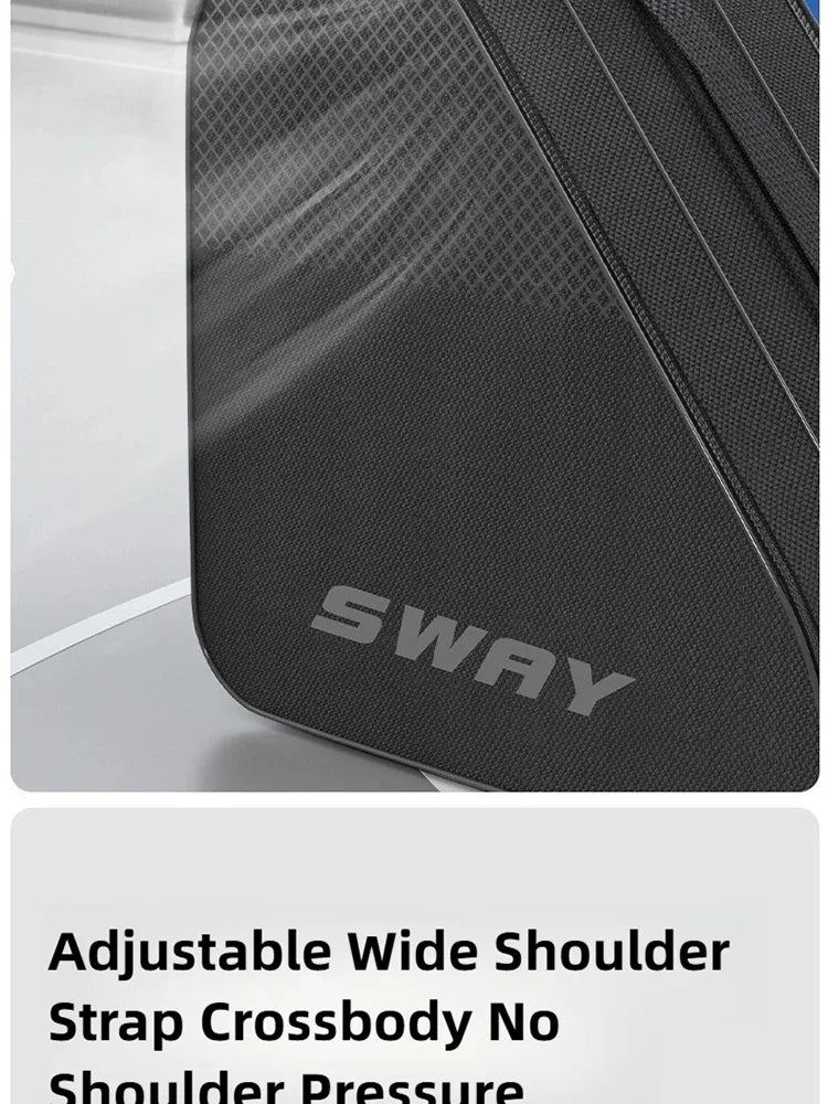 New Ice Skates Storage Bag Inline Skate Bag Top Handle Waterproof Versatile Breathable Accessory with Adjustable Shoulder Strap