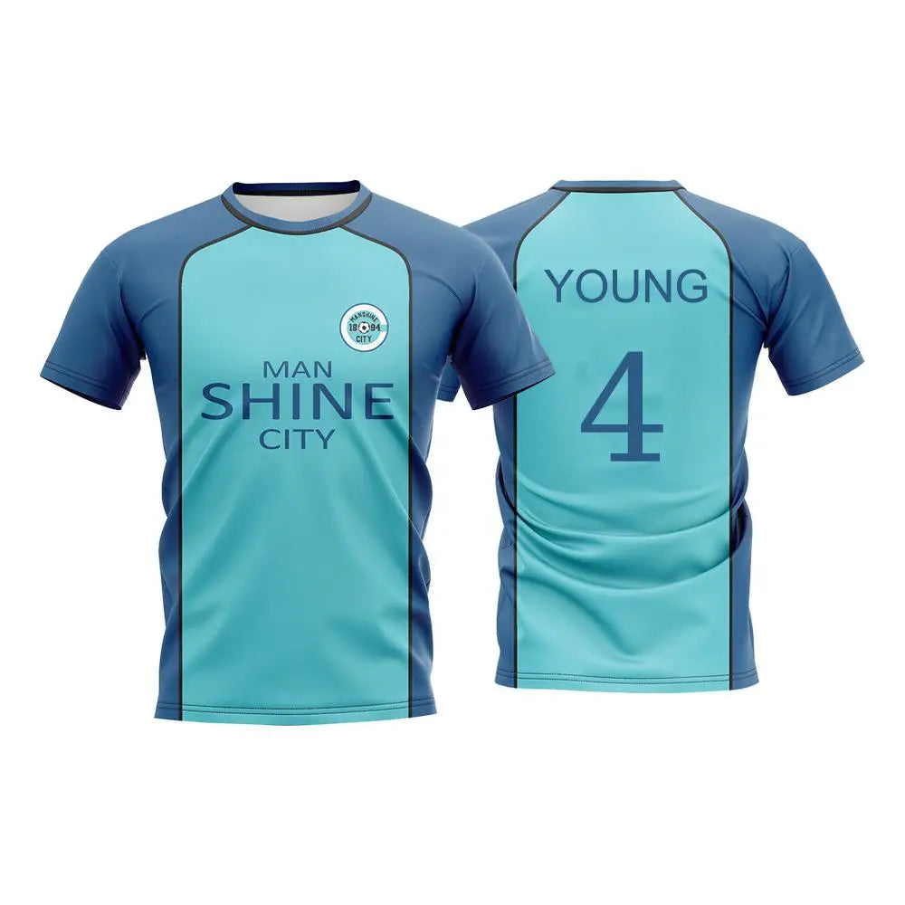 Blue Lock Nagi Man Shine City Jersey Japanese Anime Cosplay Football Uniform Breathable Sports T-shirt Hyoma Chigiri Tops Unisex