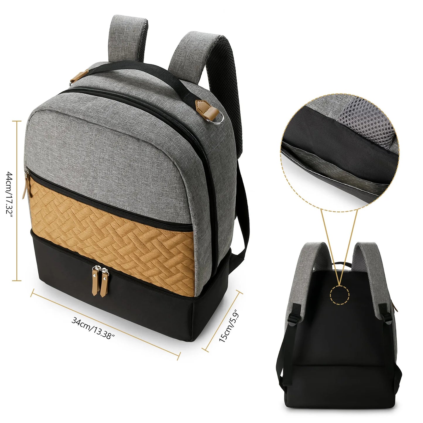 Travel Duffel Gym Tote for Women with Wet Pocket Carry on Waterproof Hand Airport Cabin Bags Сумки Beach Bags Baby Diaper Bag