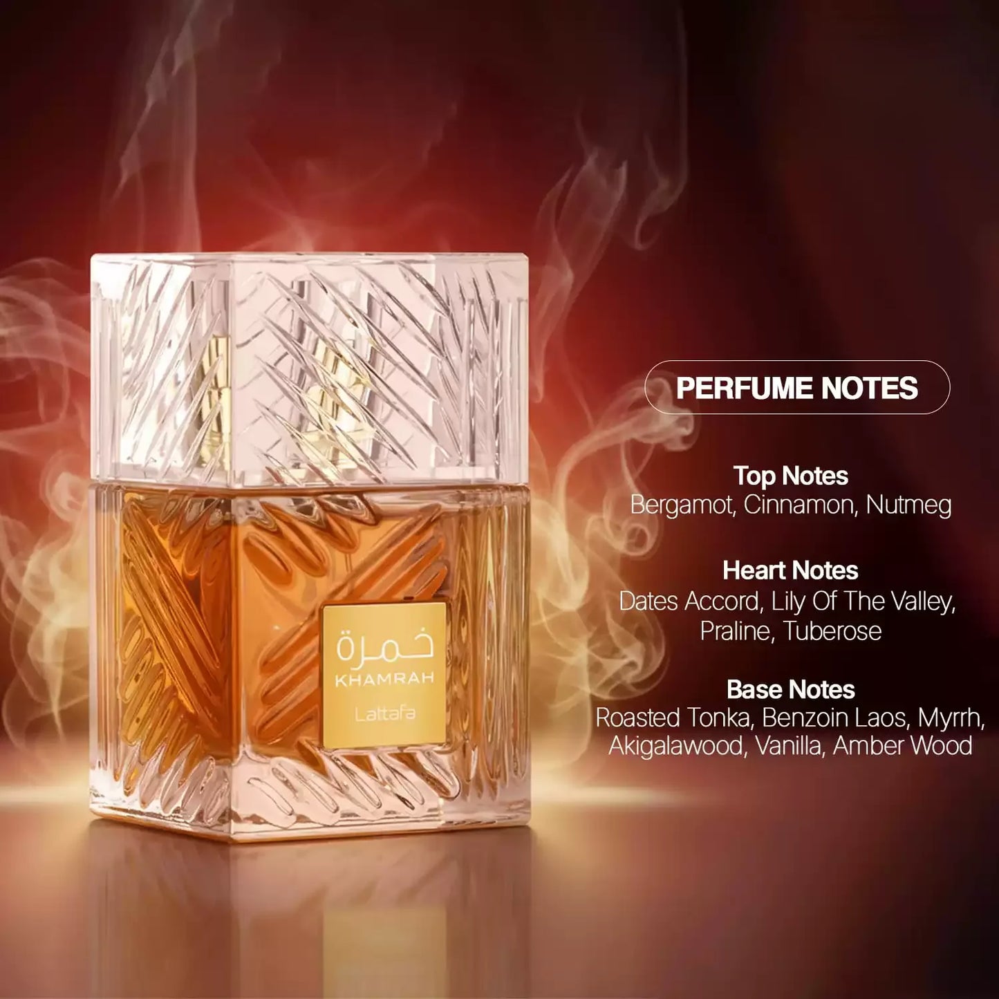 Arabian Oriental Unisex EDP Long Lasting Gourmand Scent Dates Vanilla Amber Crystal Bottle Gift Fragrance Dating Daily Occasion
