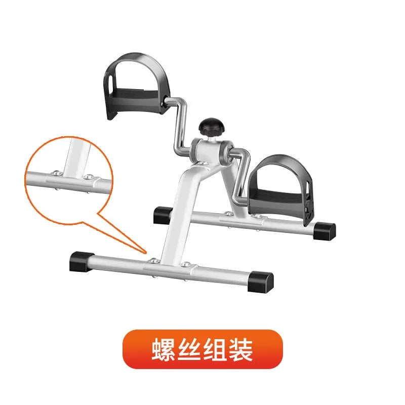 Mini Foldable Arm Leg Exercise Bike with Adjustable Resistance Under Desk Bike Cycle Pedal Exerciser for Home Exercise